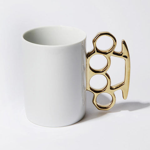 Brass Knuckle Mug